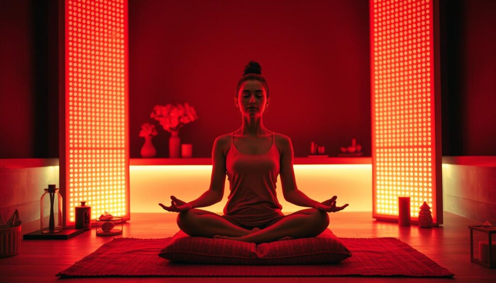 Wellness Mission Red Light Therapy Meditation